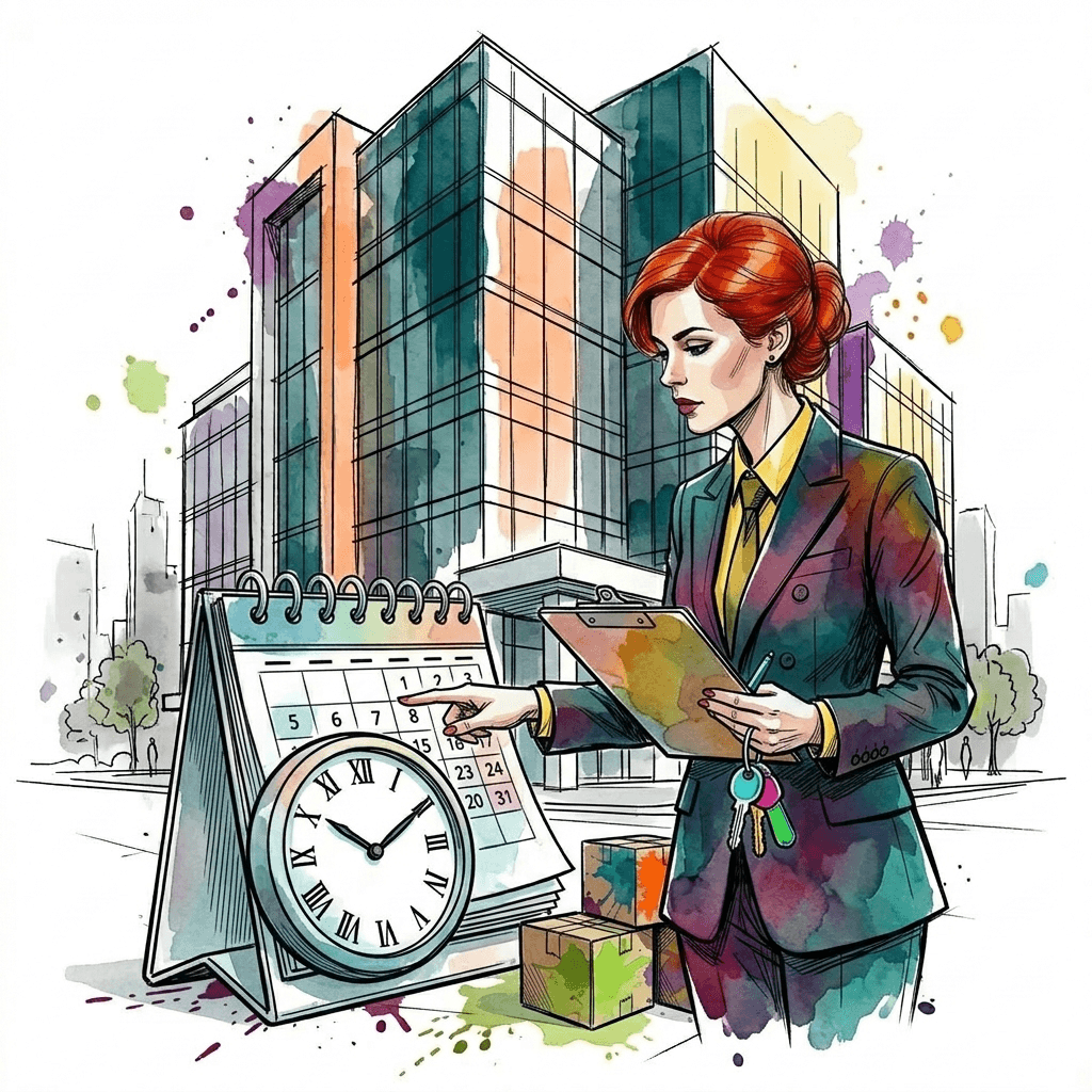 Property Manager Scheduling a Meeting