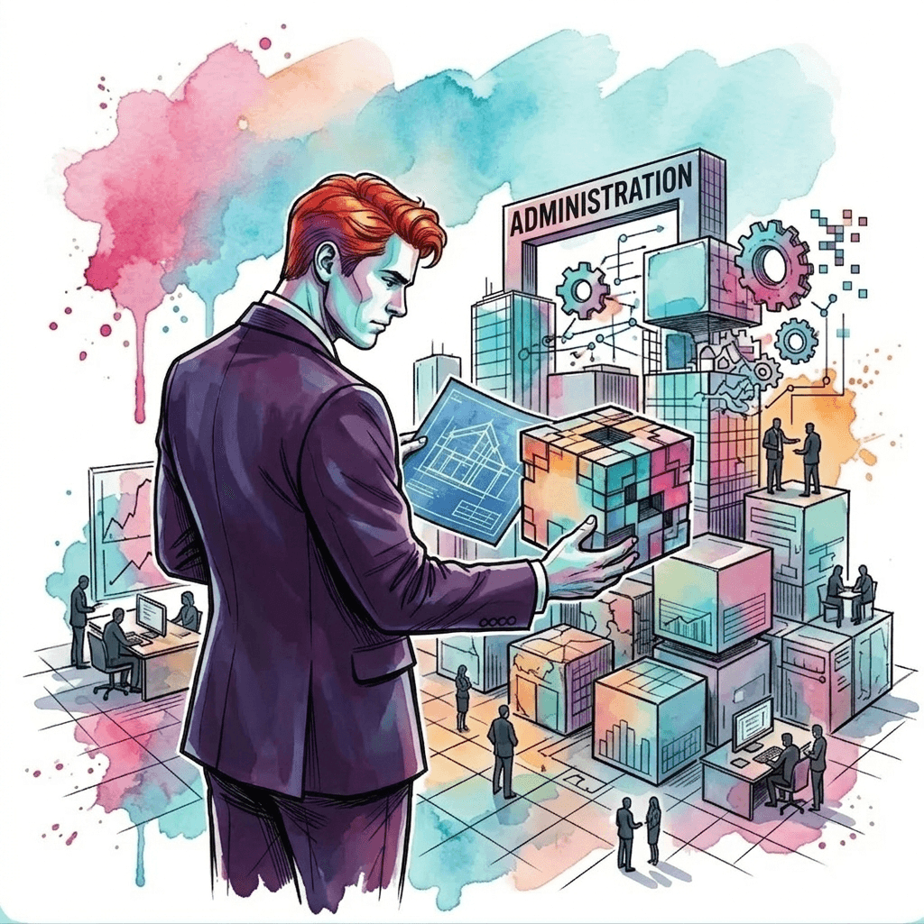 Manager become the architect of administration