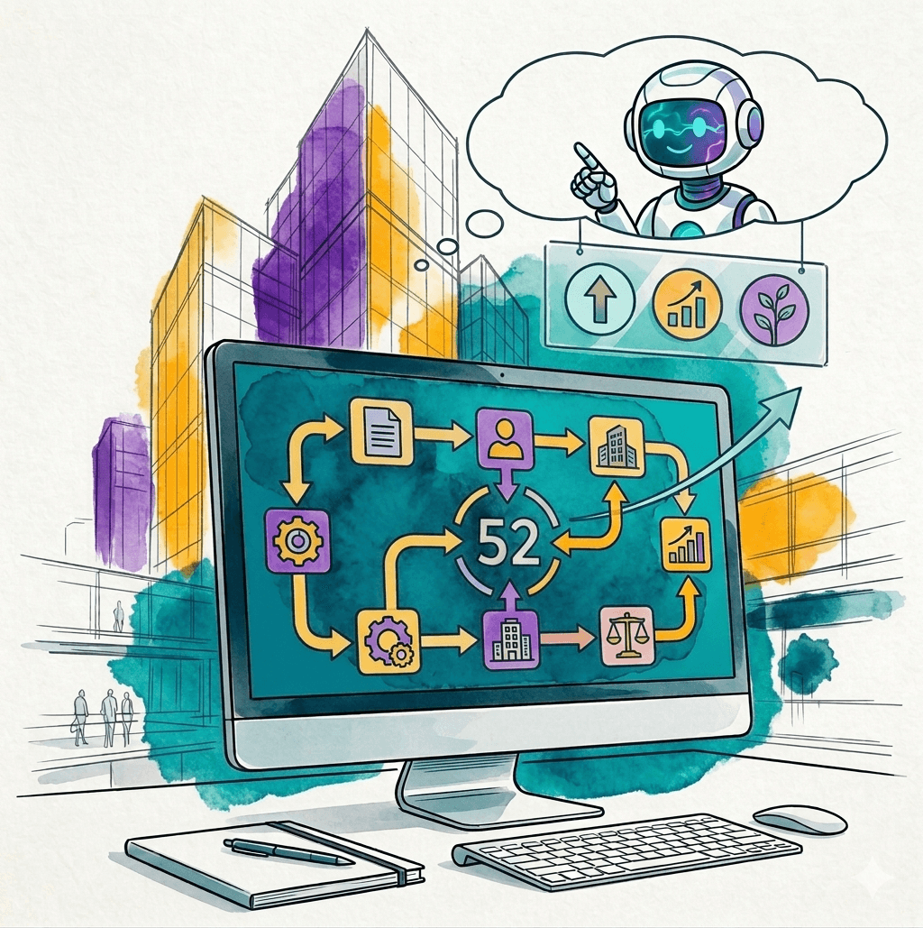 52 pre built Workflow Processes for Property Managers