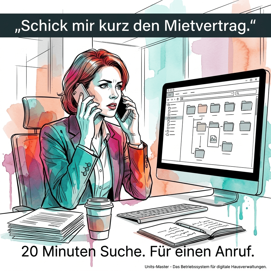 Wo liegt der Mietvertrag? Die stille Kostenstelle in jeder Hausverwaltung