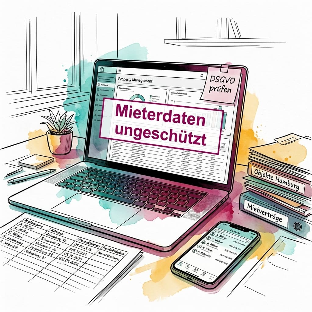 DSGVO in der Hausverwaltung: Was das Gesetz fordert — und warum die Praxis hinterherhinkt