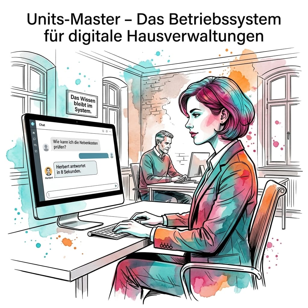 Wissen, das geht — und Wissen, das bleibt: Wie KI-Assistenten den Fachkräftemangel in Hausverwaltungen abfedern