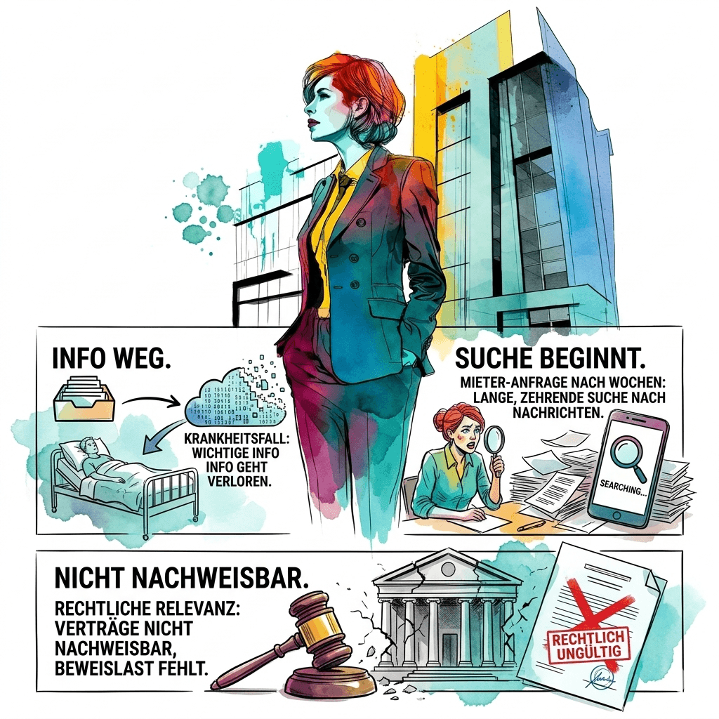 WhatsApp ist kein Hausverwaltungssystem