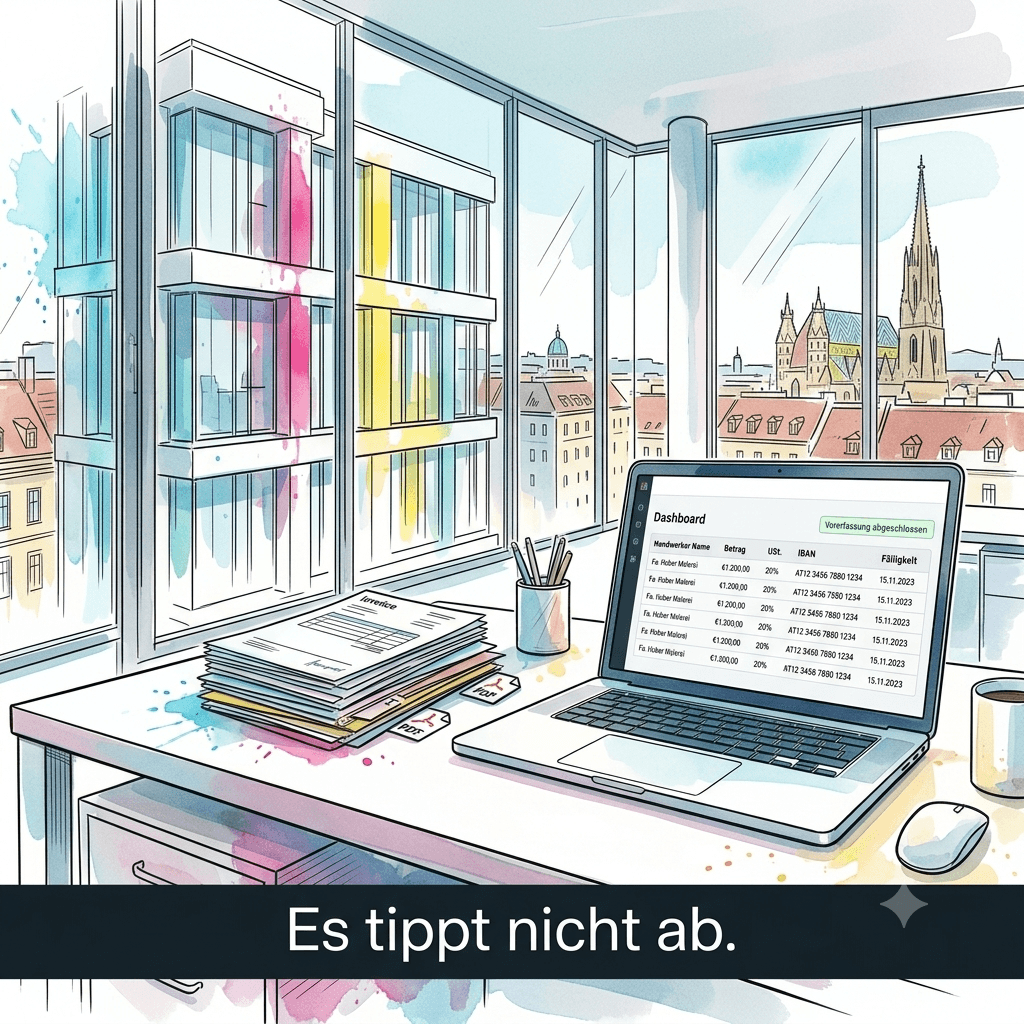 Die stille Arbeitskette: Was Rechnungserfassung eine Hausverwaltung wirklich kostet