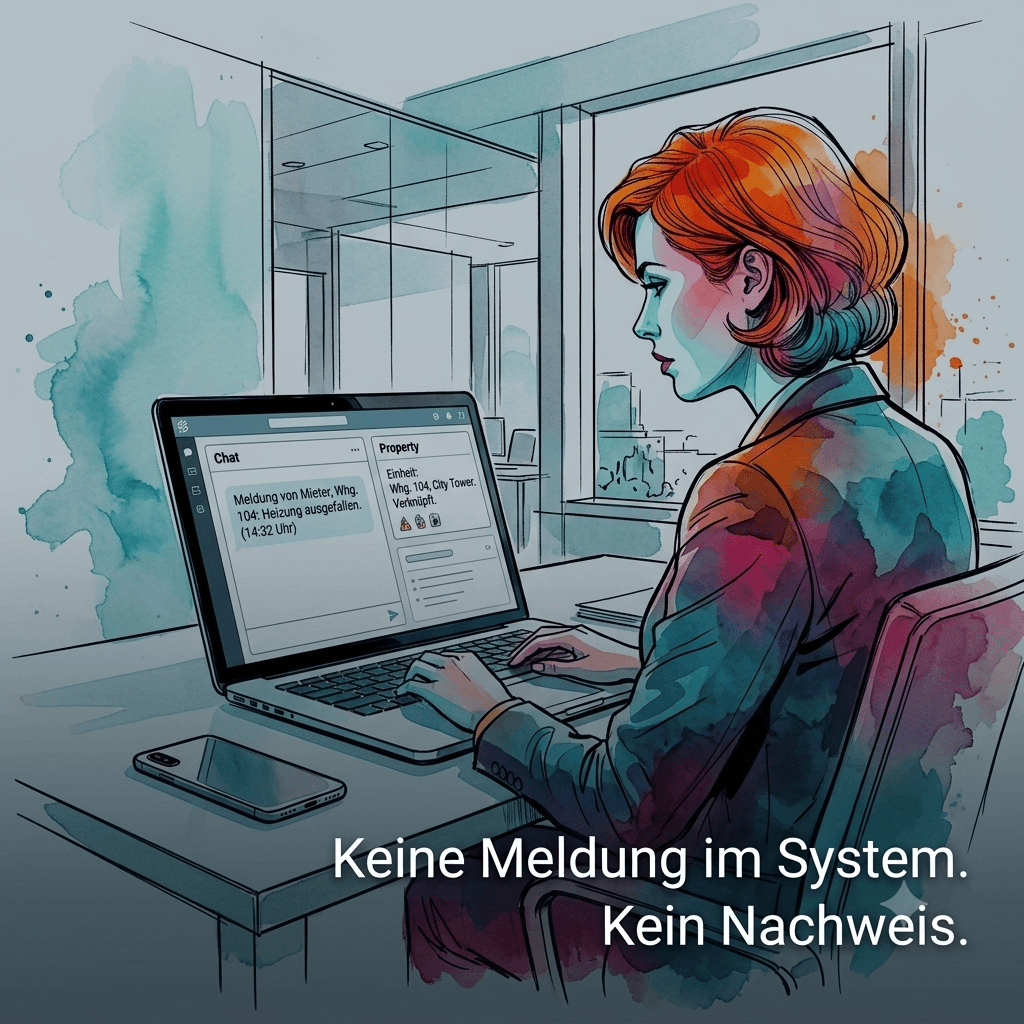 Wenn der Mieter sagt, er hat es gemeldet — und du kannst es nicht widerlegen