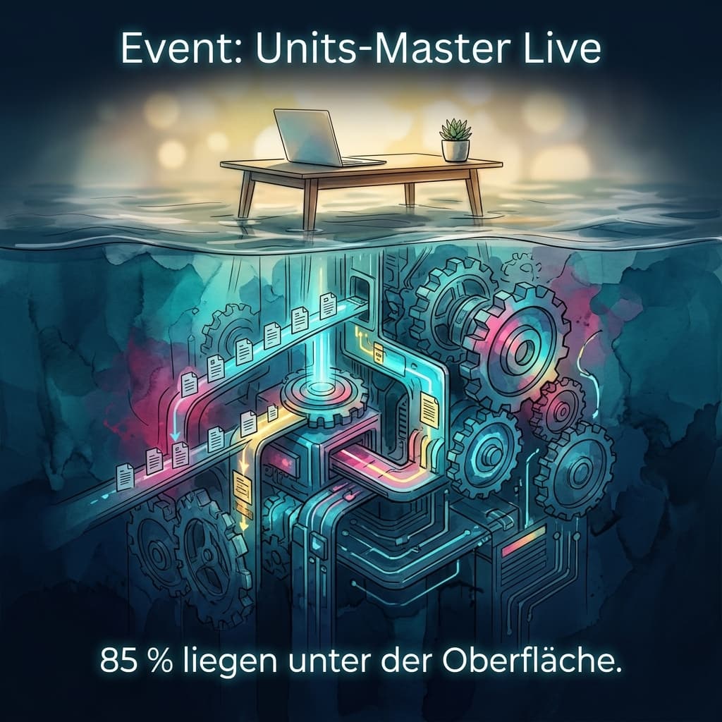Units-Master Live: 85 % unter der Oberfläche — was die Demo zeigt