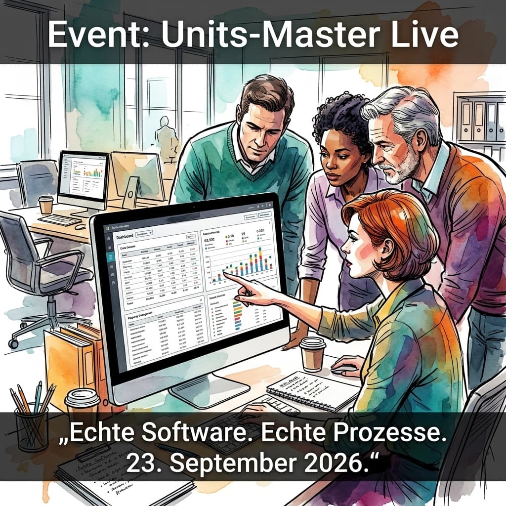Kein Hochglanz, keine Demo-Umgebung: Was Units-Master Live wirklich zeigt