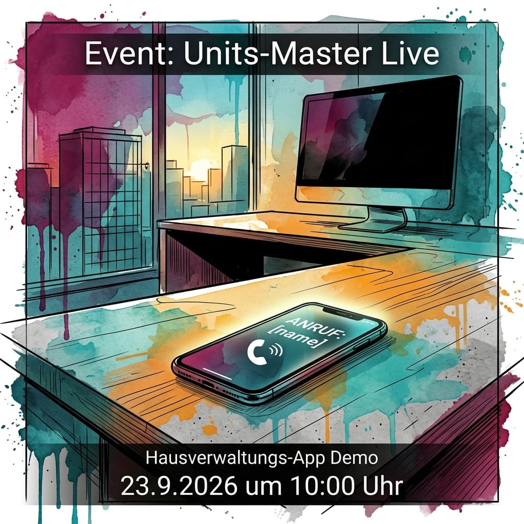 Units-Master Live: 85 % unter der Oberfläche · Demo & Q&A